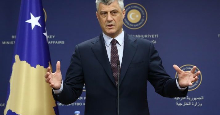 Presidenti i Kosoves Hashim Thaqi propozon gjendjen e jashtëzakonshme për koronavirusin!