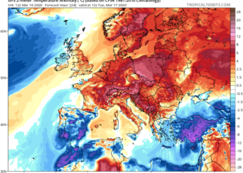 Evropa me kohë super-pranverore në këto ditë, temperaturat mbi 20 gradë Celsius