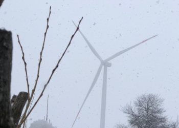 Dimri në Kikë të Kamenicës, bora mbulon gjithçka