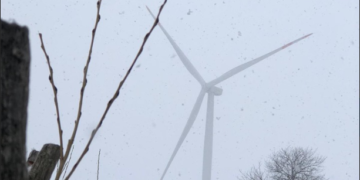 Dimri në Kikë të Kamenicës, bora mbulon gjithçka