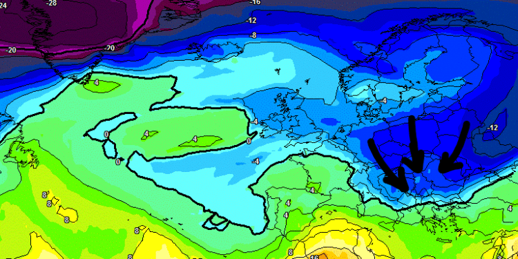 Prilli fillon me reshje të dendura bore dhe ulje të theksuara të temperaturave!