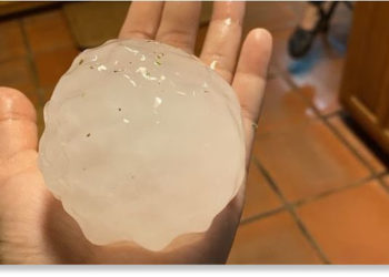 Stuhia në Teksas që solli breshrin sa topat e bejsbollit