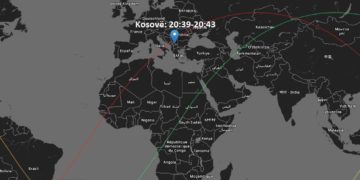 Satelitët e SpaceX edhe sonte mbi qiellin e Kosovës