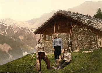 Si ishte jeta në alpet e Zvicrës 100 vite më parë
