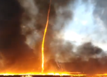 Tornado e zjarrit – fenomeni i rrallë dhe i rrezikshëm