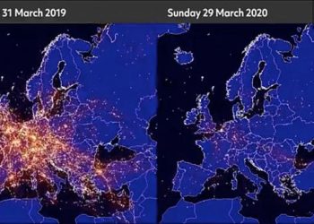 Trafiku ajror para dhe pas bllokadës nga koronavirusi në Europë