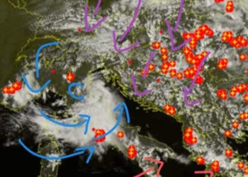 Masa të reja ciklonike në drejtim të rajonit tonë