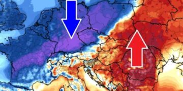 Fronti i ftohtë ajror ulë temperaturat në Evropë, bie edhe borë në disa rajone!
