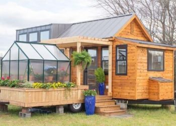 Shtëpia me rrota, vjen  bashkë me kopsht