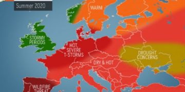 Accuweather paralajmëron verë mjaft të nxehtë dhe të thatë