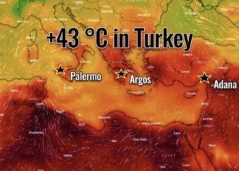 Valë ekstreme e nxehtësisë në Turqi, Greqi e Italinë Jugore