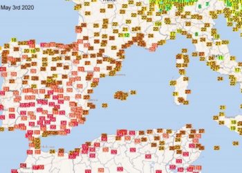 Spanja kaplohet nga i nxehti tropikal, regjistrohet temperaturë 36 gradë Celsius