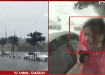 Stuhi e madhe breshëri në Turqi, gazetarja e CNN gjakoset gjatë raportimit