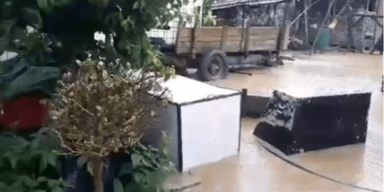 Reshjet e mëdha të shiut, vërshohen disa shtëpi në Prishtinë