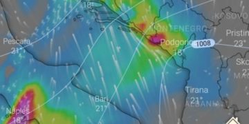 Cikloni nesër (e premte) godet Dalmacinë, Hercegovinën dhe Malin e Zi