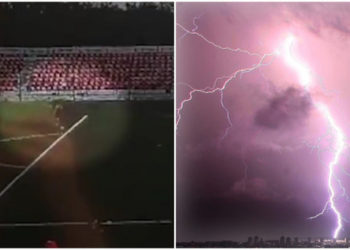 Momenti i rëndë kur futbollistin 16 vjeçar e godet rrufeja