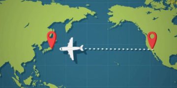 Kjo video shpjegon arsyen pse aeroplanët shmangin fluturimin mbi Oqeanin Paqësor