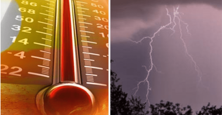 Mot shumë i nxehtë, pasdite zhvillime të fuqishme vranësirash