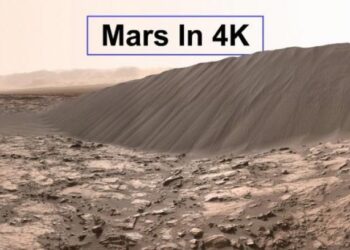 Video mbresëlënëse tregon Marsin në 4K