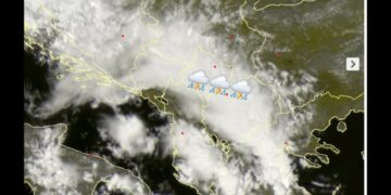 Vazhdon dominim i plotë ciklonik me reshje shiu!