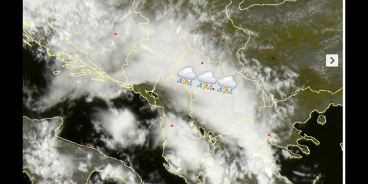 Vazhdon dominim i plotë ciklonik me reshje shiu!