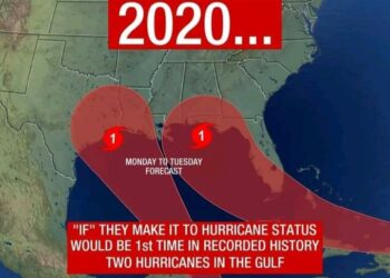 Dy uragane përnjëherësh në drejtim të Amerikës!