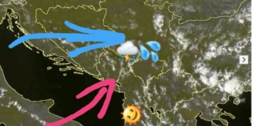 Sot dhe nesër mjaft nxehtë, por vazhdon mot i paqëndrueshëm