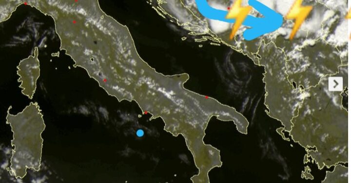 Pamja çasti nga sateliti dhe disa fjalë për motin sot dhe sonte!