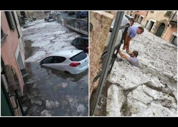 Një stuhi e fuqishme godet disa qytete në Itali