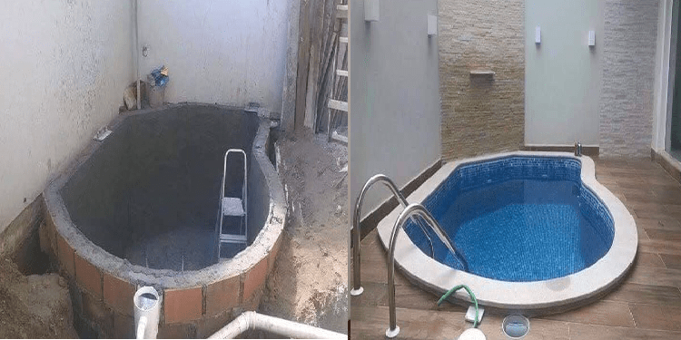 Si të ndërtoni një pishinë të vogël për oborrin e shtëpisë tuaj