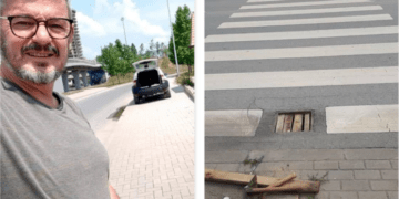 Qytetari shembull i Prishtinës: Pusetat e dëmtuara në kryeqytet i rregullon me dru