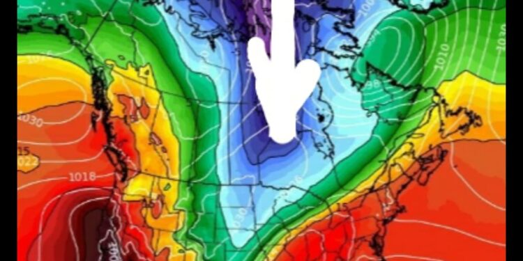 Goditje polare me stuhi dëbore në Amerikë!
