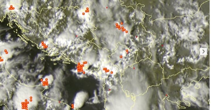 Gjendja momentale sinoptike, ende jemi nën ndikimin e masave të nxehta ajrore!