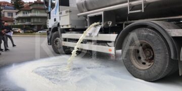 Fermerët e Kosovës fillojnë të derdhin qumështin në rrugë