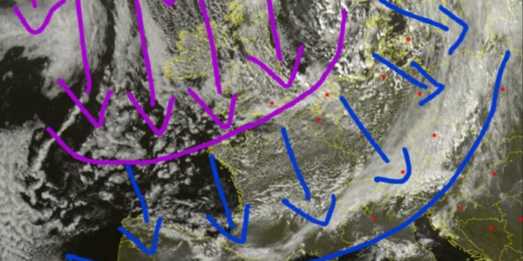 Masat ajrore ciklonike nisen drejt rajonit tonë!