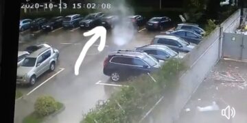 Tornado godet në Tiranë!