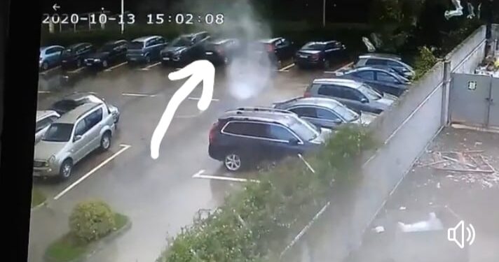 Tornado godet në Tiranë!