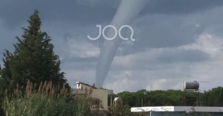 Tromba ose tornado ujore në Adriatik, shumë afër Durrësit dhe Velipojës!