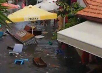 Izmiri i Turqisë goditet edhe nga Cunami