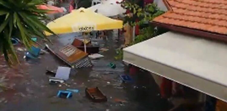 Izmiri i Turqisë goditet edhe nga Cunami