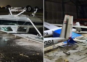 Pamje nga stuhia e mbrëmshme në Kroaci