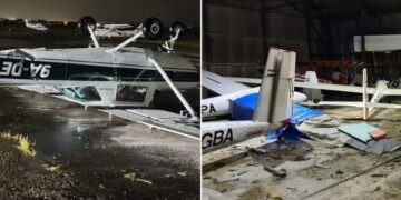 Pamje nga stuhia e mbrëmshme në Kroaci