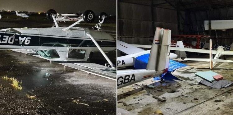 Pamje nga stuhia e mbrëmshme në Kroaci