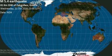 Lëkundje të forta tërmeti në Greqi