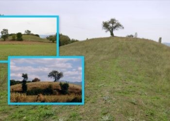 Tuma e rrallë ilire në Suharekë: Ka diametër 84 metra dhe është e lartë 10 metra