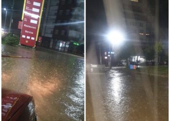 Përmbytet Istogu nga reshjet e shiut