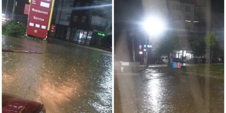 Përmbytet Istogu nga reshjet e shiut