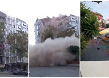Pamje të reja rrëqethëse nga Turqia, ndërtesat shemben për pak sekonda – qytetet mbushen me ujë nga një cunami i shkaktuar nga dridhjet!