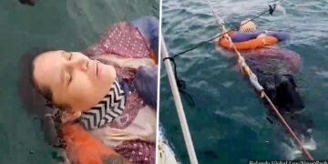 Prej dy vitesh e humbur, 46-vjeçarja gjendet e gjallë në oqean!