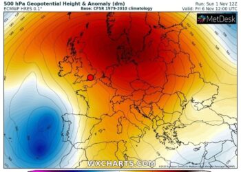 Javë me dominim të masave ajrore anticiklonike!